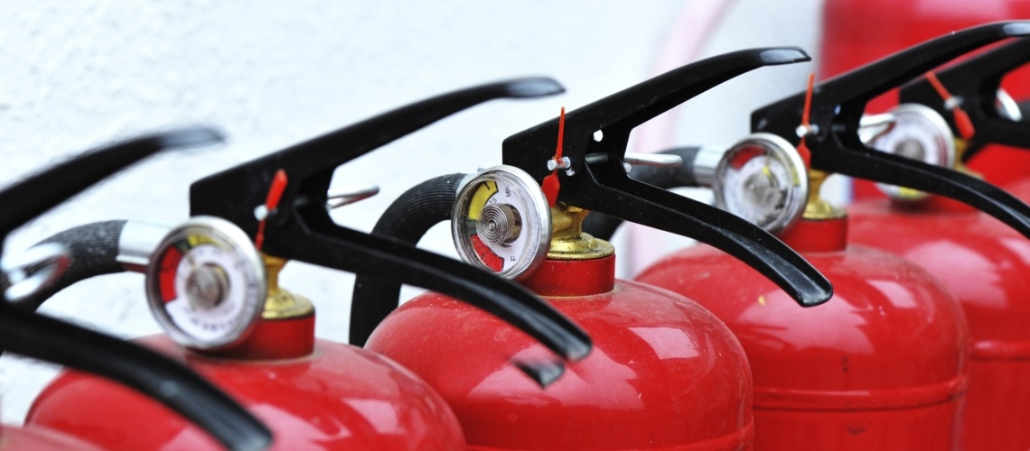 Recargas e manutenção de extintores